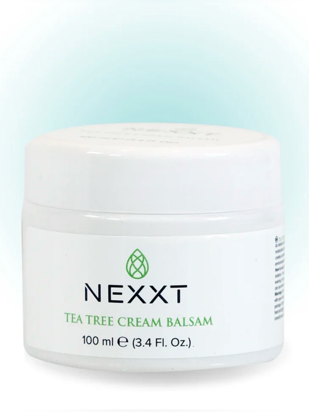Nexxt Beauty Tea Tree Cream Balsam Deep Moisturizing Skincare Barrier 3.4 Fl. Oz